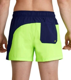 Speedo Men's 14" Colorblock Swim Trunks -Swimwear Collection Store 7379102957736 greengecko 2a