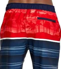 Speedo Men's 18" Oasis Shade Bondi Basin Board Shorts -Swimwear Collection Store 7379104923816 highriskred 5a