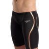 Speedo Men's Fastskin LZR Pure Intent Backstroke Edition Jammer Tech Suit Swimsuit -Swimwear Collection Store 7456070041768 blackrosegold 1a