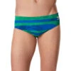 Speedo Men's Contort Stripes Brief Swimsuit -Swimwear Collection Store 7510240100520 bluegreen 1a