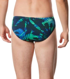 Speedo Men's Reflected Brief Swimsuit -Swimwear Collection Store 7510249865384 bluegreen 3a