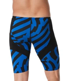 Speedo Men's Vortex Maze Jammer Swimsuit -Swimwear Collection Store 7510258712744 speedoblue 3a