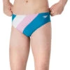 Speedo Vibe Men's Color Blocked One Brief Swimsuit -Swimwear Collection Store 7605387067560 crystalteal 1a