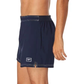 Speedo Men's 14" Beachsider Swim Trunks -Swimwear Collection Store 7698099437736 peacoat 2a