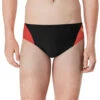 Speedo Men's Eco Splice Brief Swimsuit -Swimwear Collection Store 7714331164840 teamred 1a