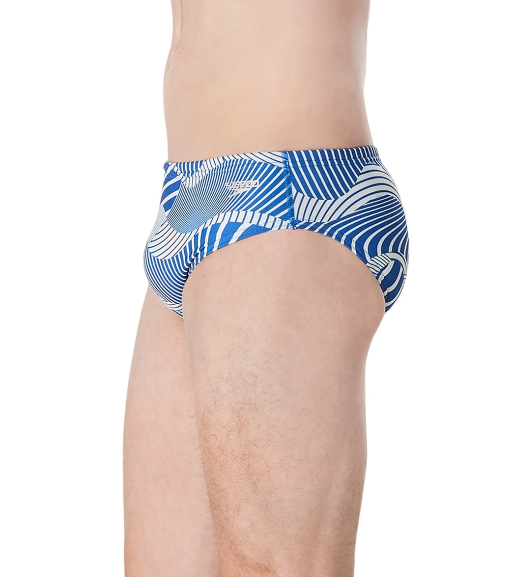 Speedo Vibe Men's Printed One Brief Swimsuit 4 Speedo Vibe Men's Printed One Brief Swimsuit - Image 2